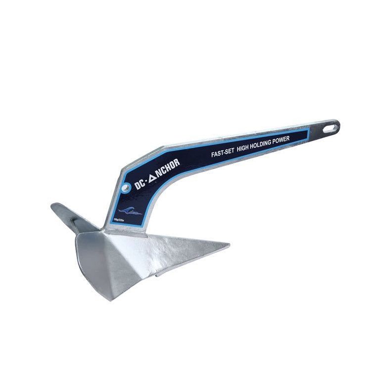 DC - Delta anker 25 kg galvaniseret - til bde 20-21m