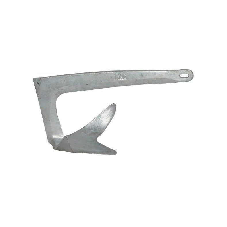 1852 M-anker galvaniseret stl 5 kg, max 23 fod