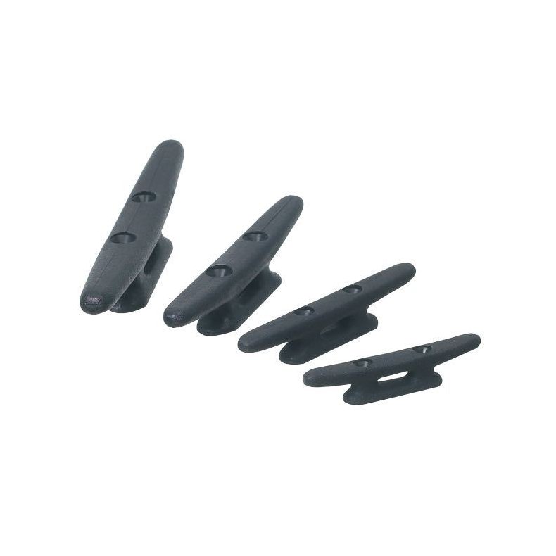 Pullert sort nylon 160mm