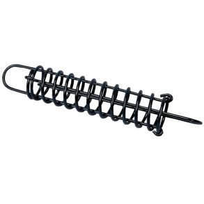 1852 fortjningsfjeder sort lakeret stl 4,5 x 280mm