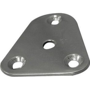 Underplade RF Trekantet 62x54 mm