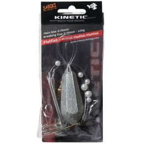 Kinetic Sabiki fladfiskeforfang, 120g