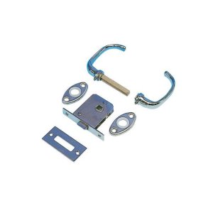 D�rgreb t/indbygning med d�rskilte og vrider, 55x43x11 mm
