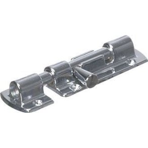 Skudrigel forkromet messing 90x30mm