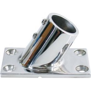 Bundbeslag firkantet �22mm - 60 grader RF st�l