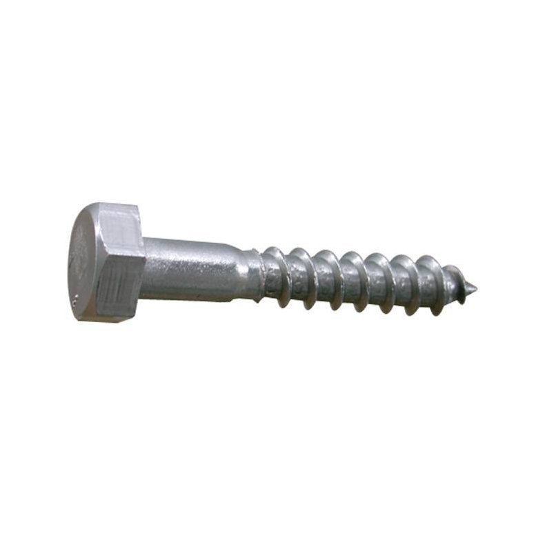 Skrue fransk 6 x 40 a4 DIN 571-4 2stk