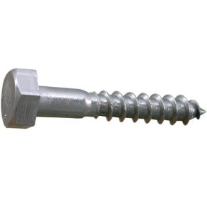 Skrue fransk 8 x 60 a4 DIN 571-4 2stk