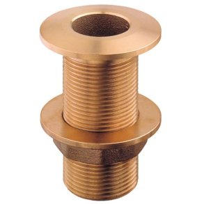 Guidi Gennemfring messing plan/undersnket 1/2, 60mm