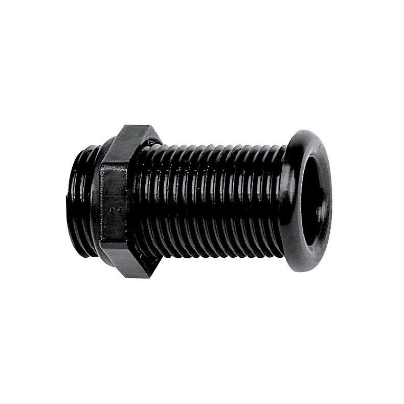 Lnsegennemfring hvid,l-155mm udvendig : 39mm ind. : 25mm