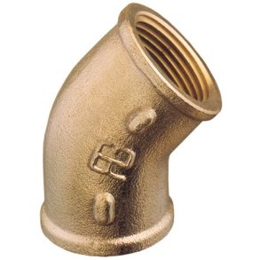 Guidi slangestudse 45 indv. gevind messing 1 1/4