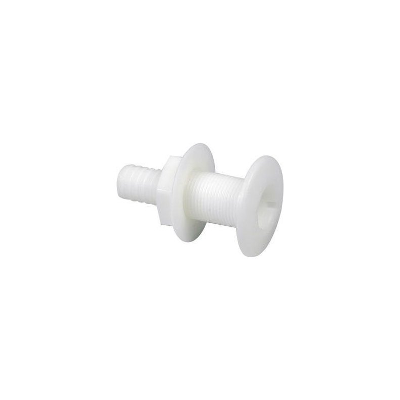 Pvc gennemfring  1 " 25mm studs