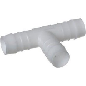 Plast t-stykke 16mm