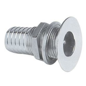 1852 Skroggennemf�ring unders�nket RF st�l, 1 1/4