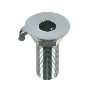 1852 Undersnket gennemfring m/gevind RF stl, 1/2