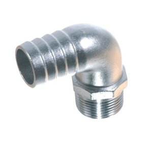 1852 Slangestuds 90 udv. gevind, 3/4 x 25mm