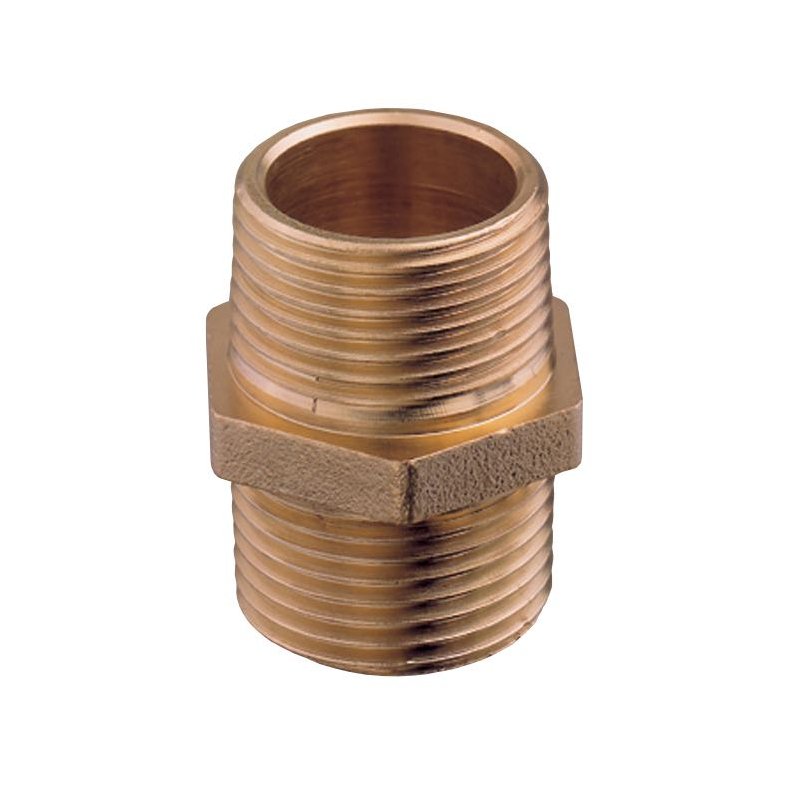 Guidi Brystnippel  3/8" bronze