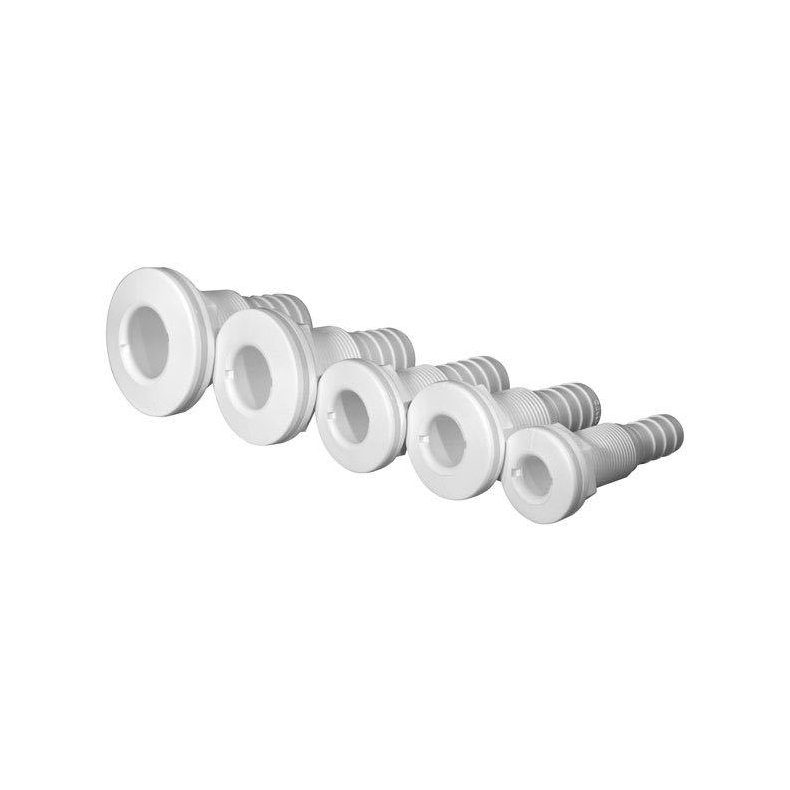 Trudesign Gennemfring komposit hvid 1" -25mm