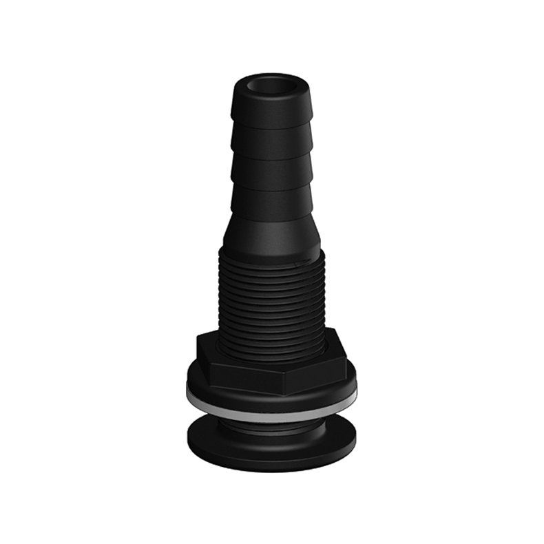 Trudesign Gennemfring komposit sort 2" -50mm