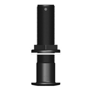 Trudesign Skroggennemfring lang, sort komposit 2