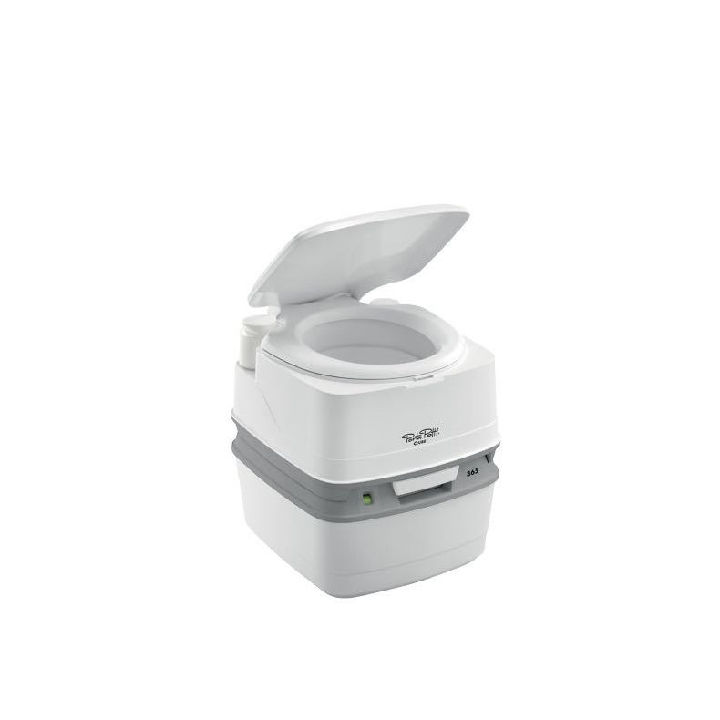 Porta potti toilet qube 335 hvid med drk beslag