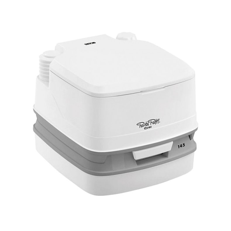 Porta potti toilet qube 145 hvid