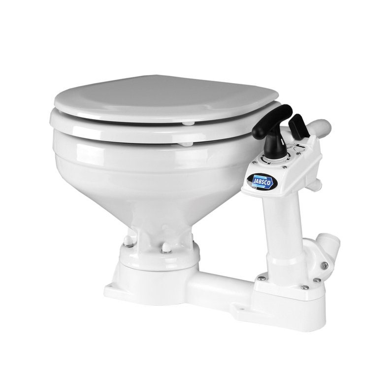 Jabsco manuelt toilet "twist n lock" compact