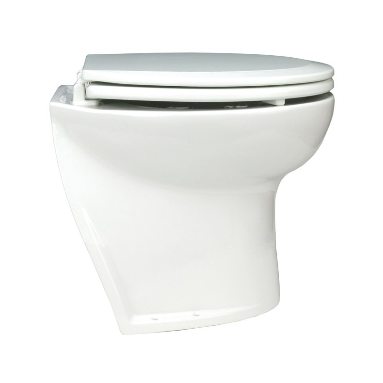 Jabsco toilet "Deluxe" skr bagkant ferskvand 14"