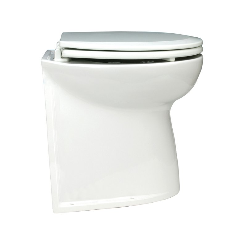 Jabsco toilet "Deluxe" lige bagkant, ferskvand 17"