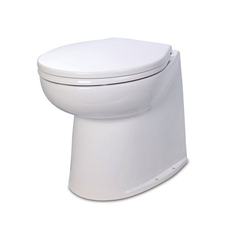 Jabsco toilet "Deluxe" lige bagkant saltvand 17"