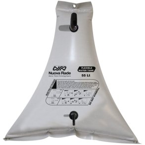 Nuova rade vandtank trekant fleksible 86x21x93cm, 55L