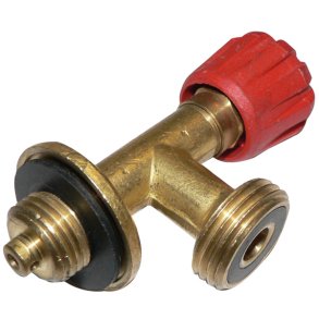 Lukkeventil til bl gasflaske regulator FR og EU reg