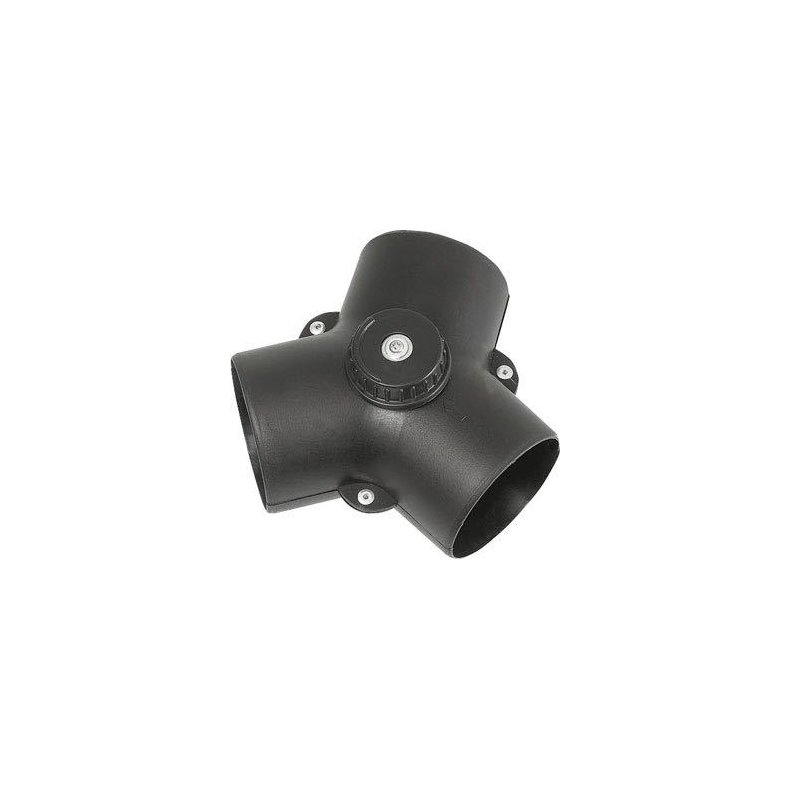 Y-ventil med spjld 75mm