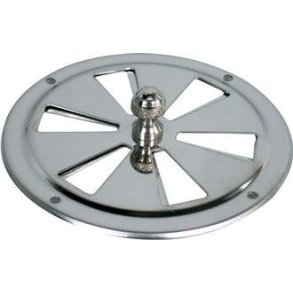 Ventilationsriste 125mm, butterfly