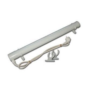 1852 Varmerr hvid 220V CE 45W, 305 mm