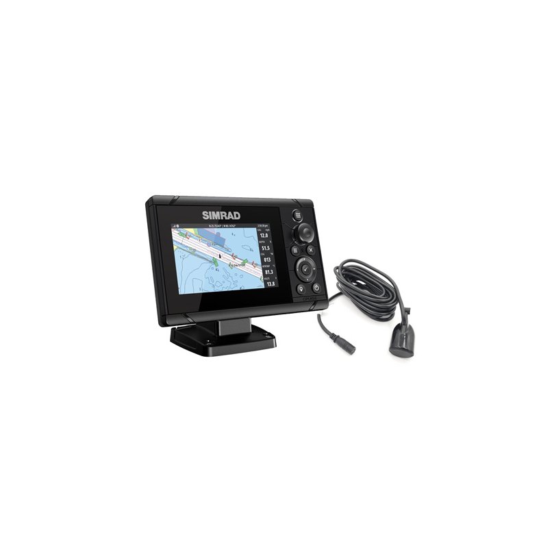 Simrad Cruise med 83/200Hz hktransducer, 5"