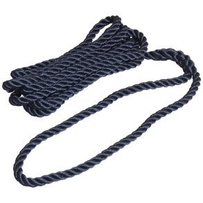 Robline fortjningstov 3 slet navy, 12mm x 10m