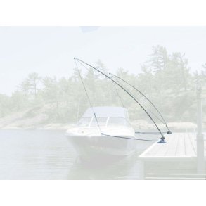 Dock Edge Fortjningsstang for bde op til 8,5m 4500kg