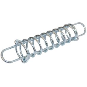 Fort�jningsfjeder galvaniseret st�l 370mm 5,5mm