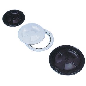 Nuova Rade inspektionsluge sort, 155/200mm