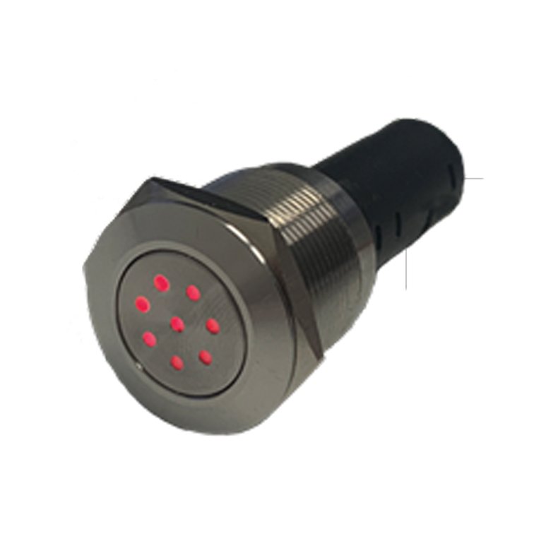 Blazecut Signal advarselsbrummer m/led IP54, 12v