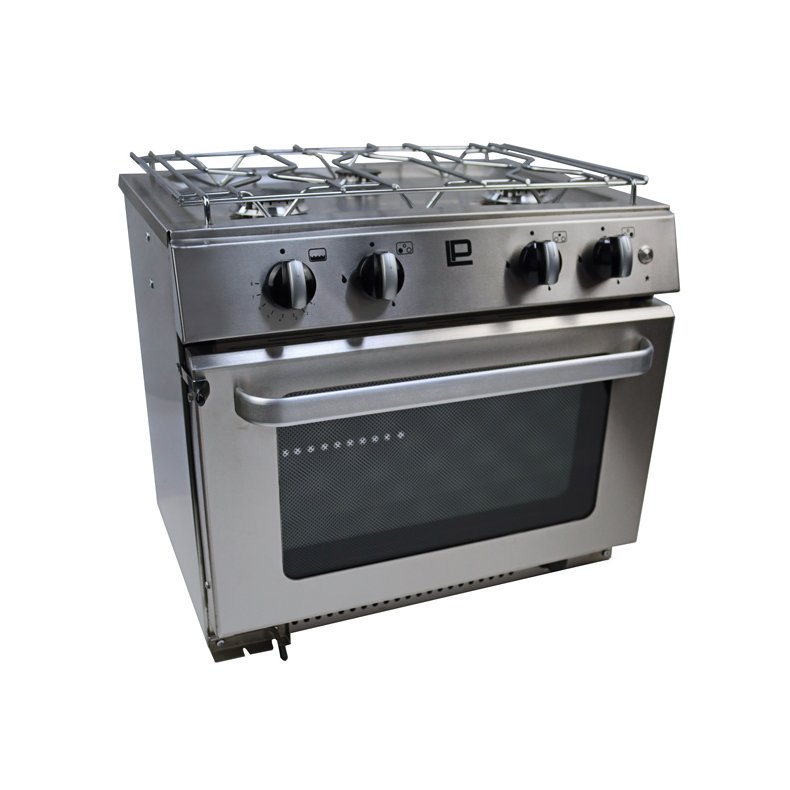 Pacific 5000 gaskomfur med ovn & 3 blus