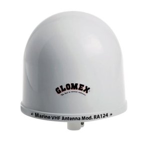 Glomex RA124 VHF antenne med 9m kabel, PL259 stik & beslag