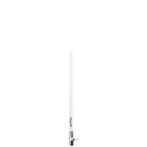 Glomex RA112CR VHF antenne i glasfiber til motorbde, 150cm