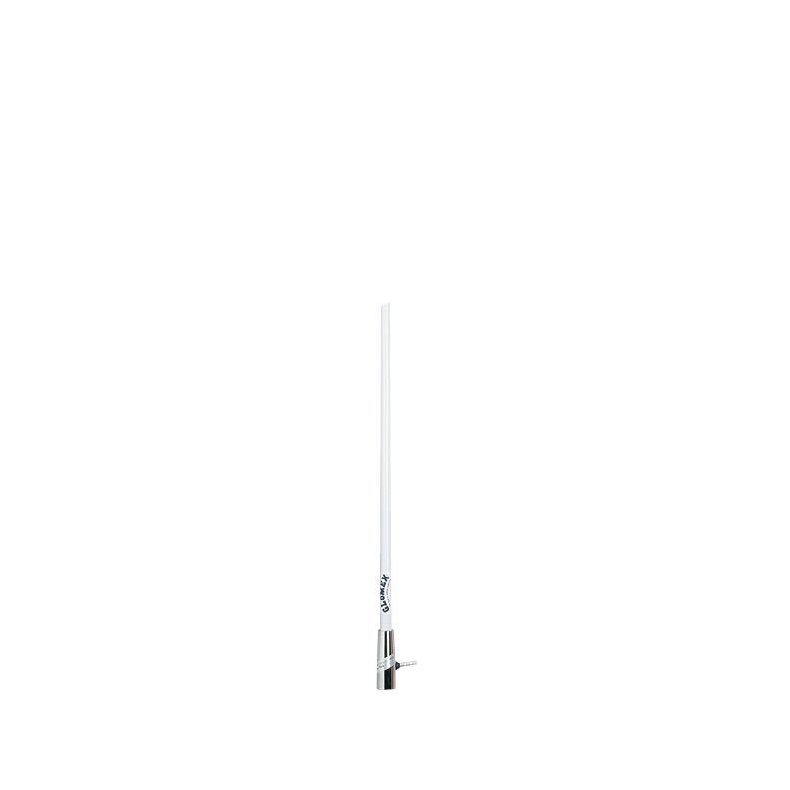 Glomex RA112CR VHF antenne i glasfiber til motorbde, 150cm