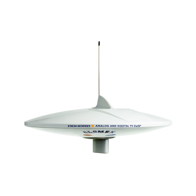 Glomex TV antenne Nashira med DAB til 6 TVer, 37cm