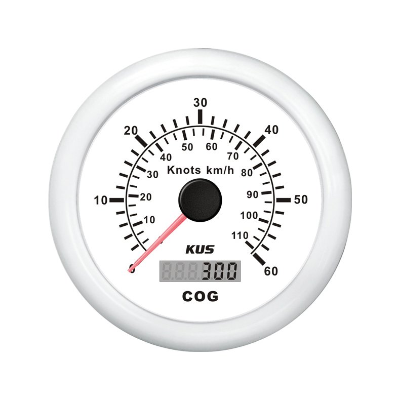 Kus gps speed 0-60knob, hvid