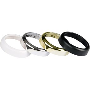 KUS frontring krom, �52 mm