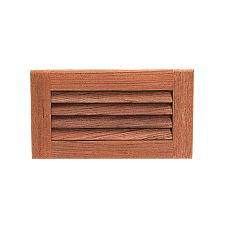 Roca ventilationsrist teak 16x20,5cm