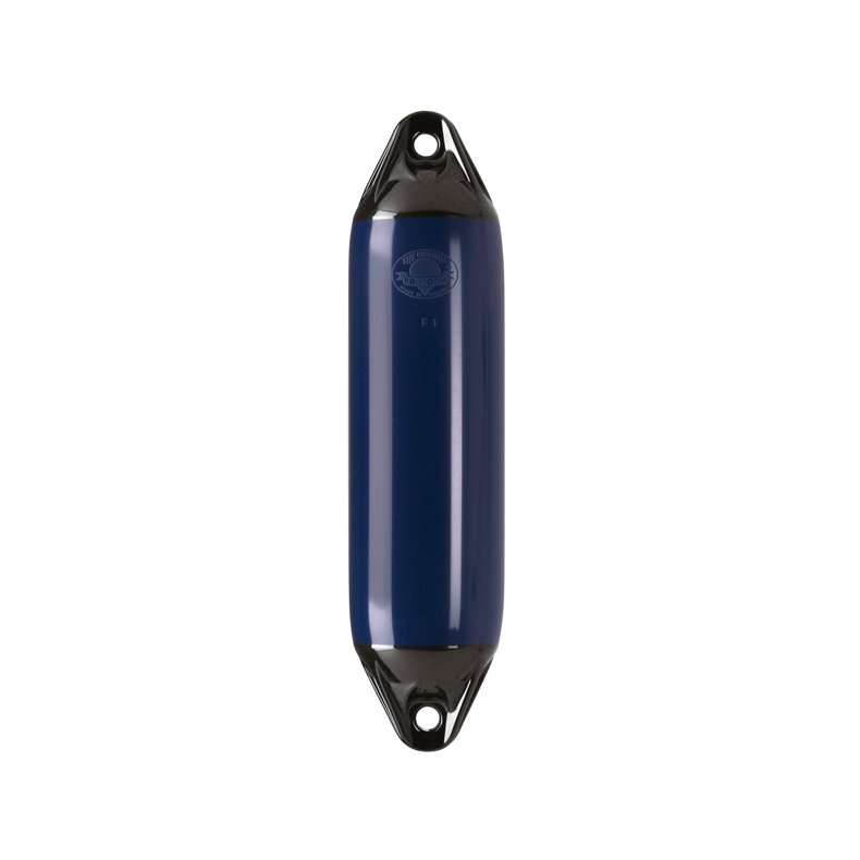 Polyform fender F01 Large navy/sort top, 130x560mm