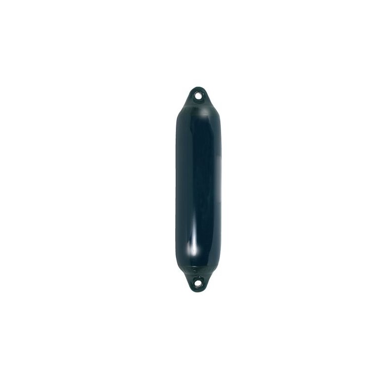 Polyform fender F1 navy/sort top, 150x610mm